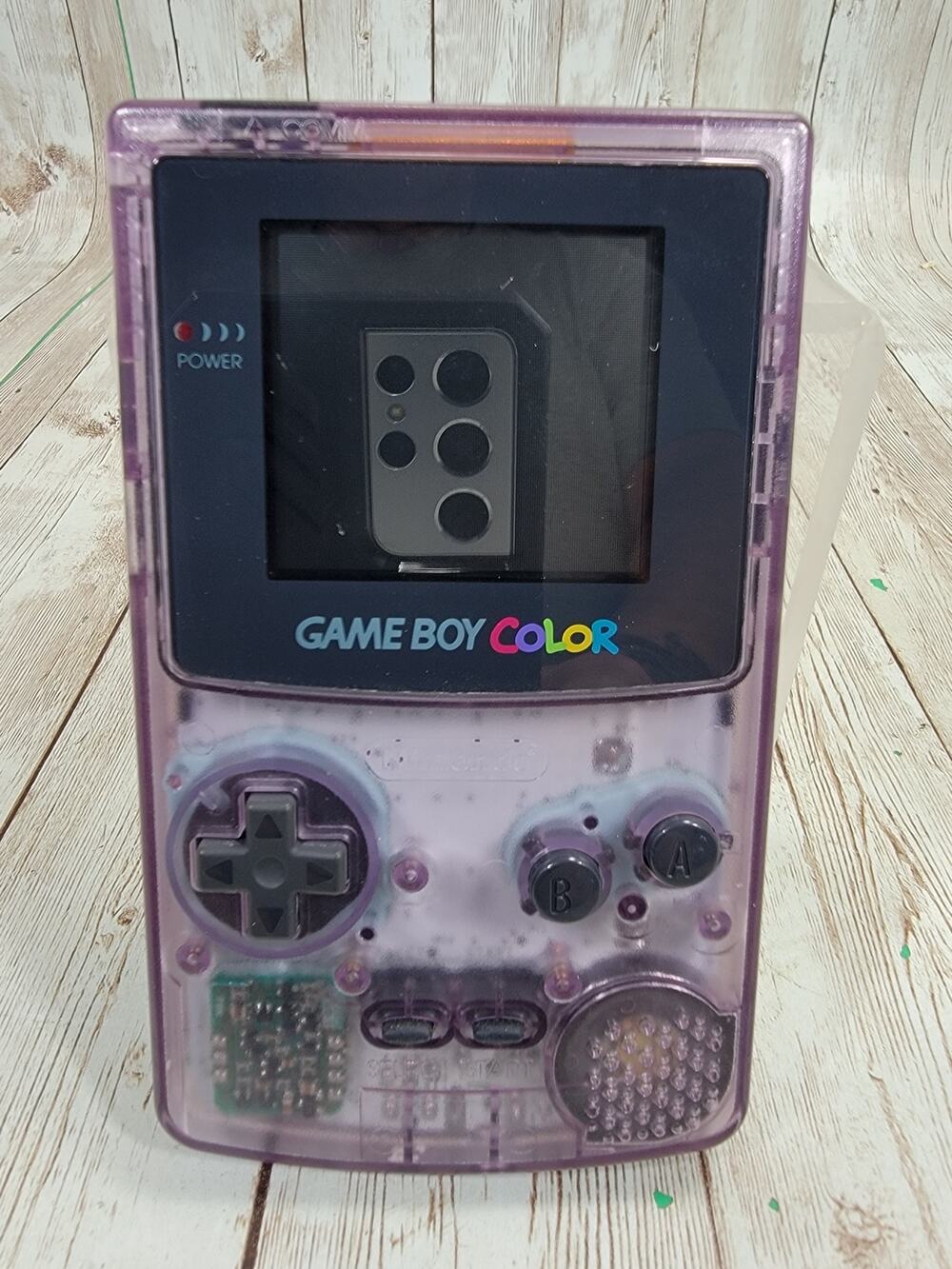 Nintendo Game Boy Color Handheld System Tested & Works Atomic Purple